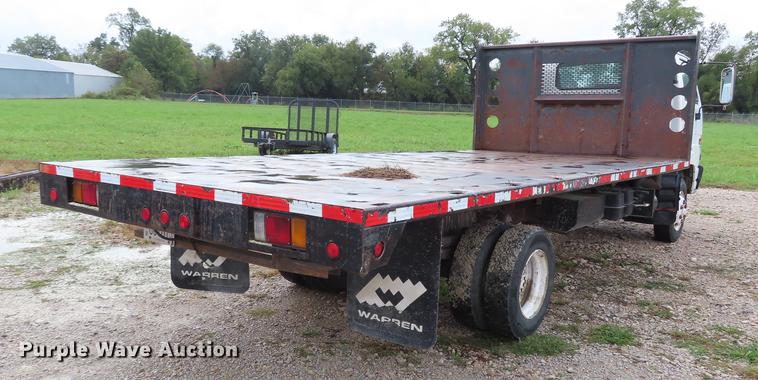 image for item EI9985 1993 Isuzu NPR dump flatbed truck