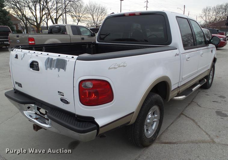 image for item EM9001 2001 Ford F150 SuperCrew pickup truck