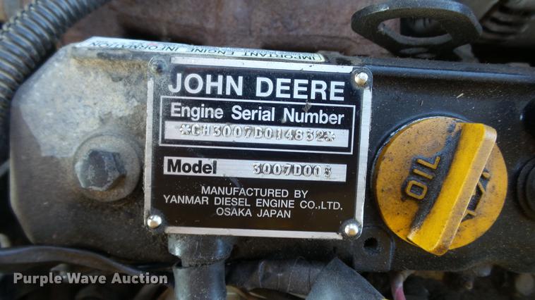 image for item EV9515 2001 John Deere Worksite Gator utility vehicle