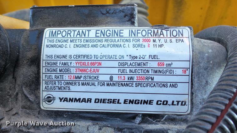 image for item EV9515 2001 John Deere Worksite Gator utility vehicle