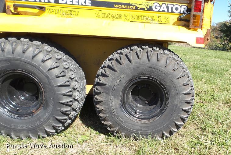 image for item EV9515 2001 John Deere Worksite Gator utility vehicle