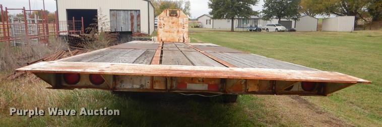 image for item EW9572 1985 Liddell Birmingham tilt deck equipment trailer