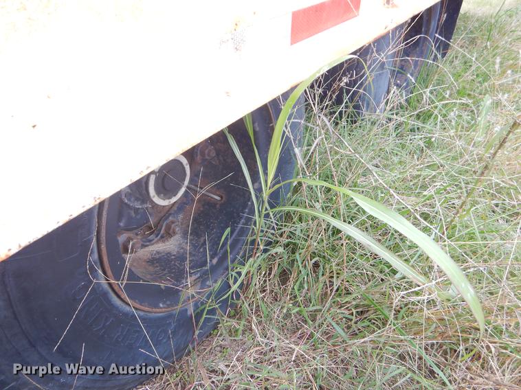 image for item EW9572 1985 Liddell Birmingham tilt deck equipment trailer