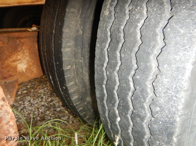 image for item EW9572 1985 Liddell Birmingham tilt deck equipment trailer