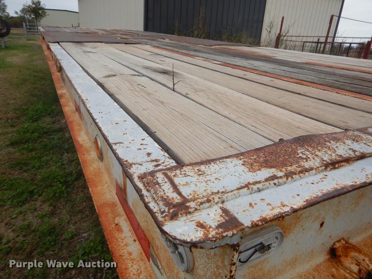 image for item EW9572 1985 Liddell Birmingham tilt deck equipment trailer