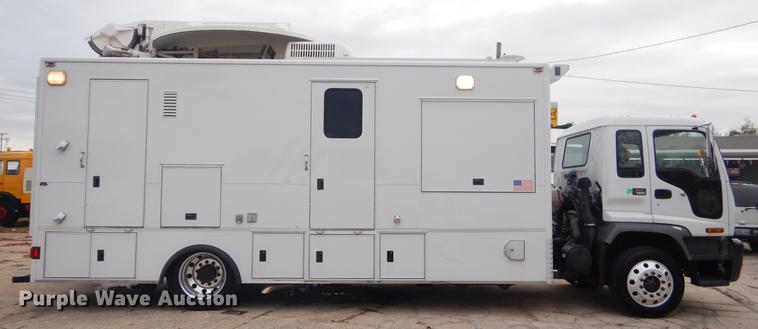 image for item EW9574 2006 GMC T7500 satellite broadcasting truck