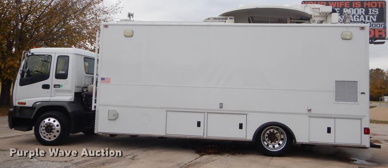 image for item EW9574 2006 GMC T7500 satellite broadcasting truck
