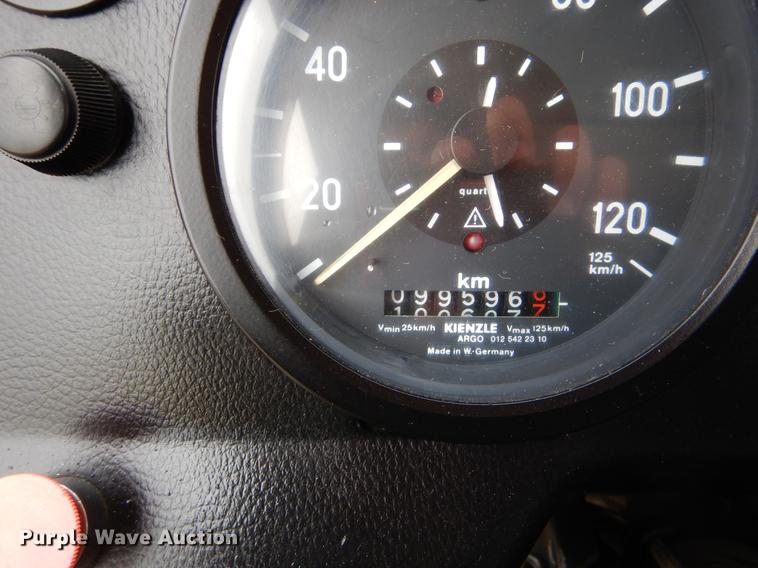 image for item EW9665 1987 Mercedes Benz bridge repair truck