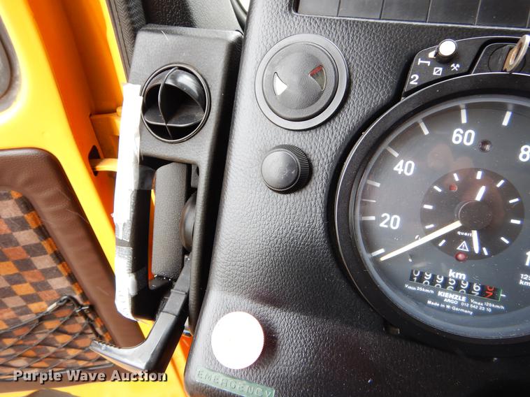 image for item EW9665 1987 Mercedes Benz bridge repair truck