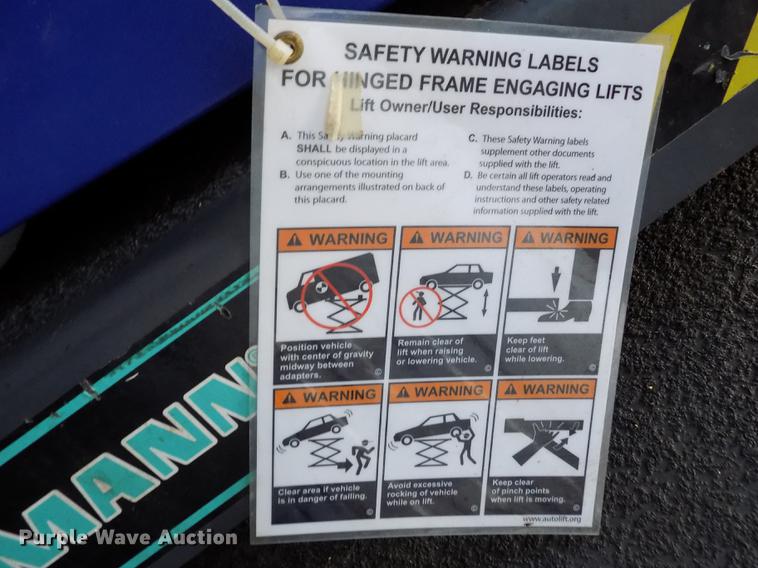 image for item FE9254 Hofmann 9K Variolift Dual Scissor XL vehicle lift