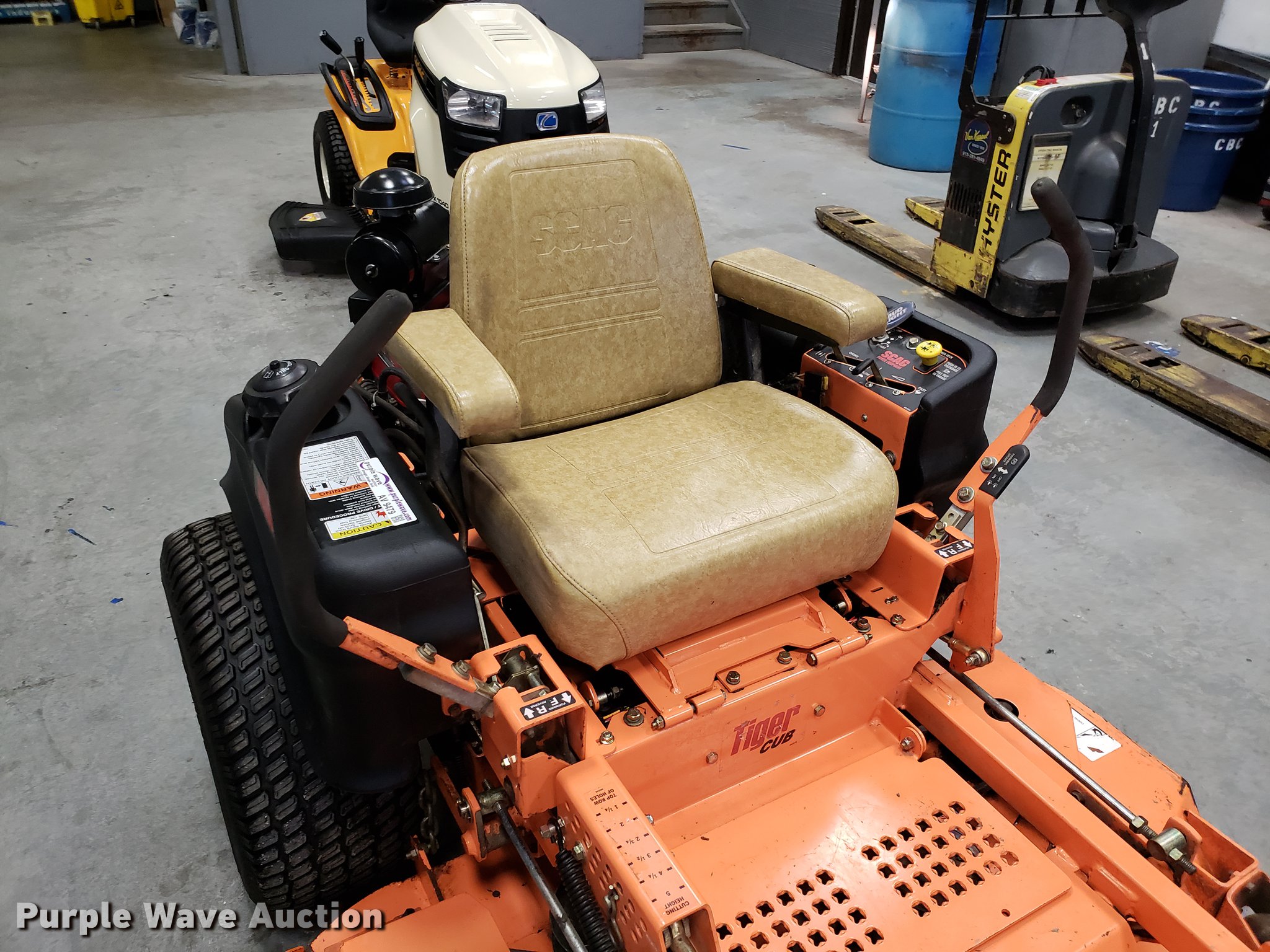 Scag Tiger Cub ZTR lawn mower in Lee's Summit, MO | Item AV9479 sold