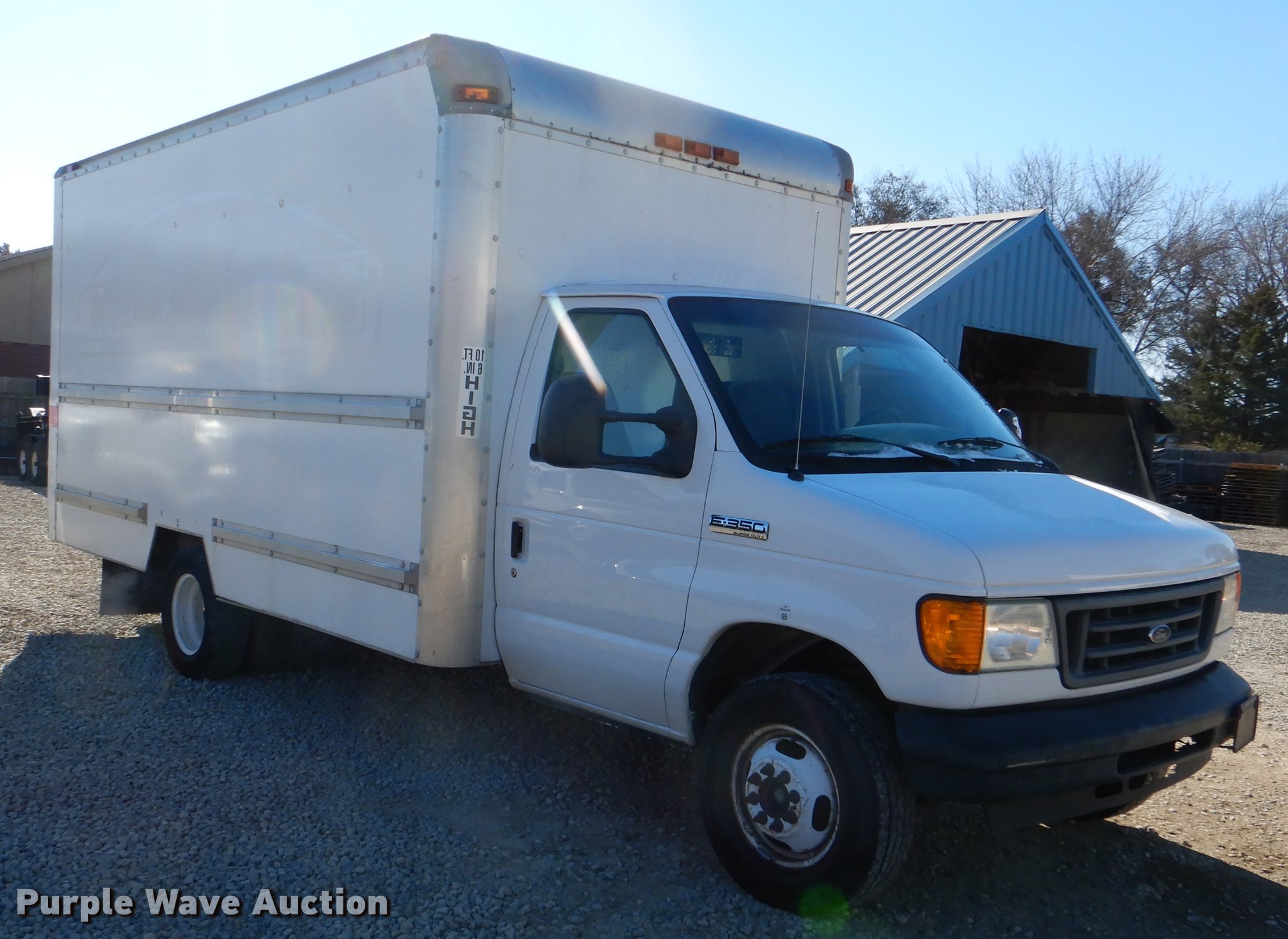 2006 ford e350 box truck for sale
