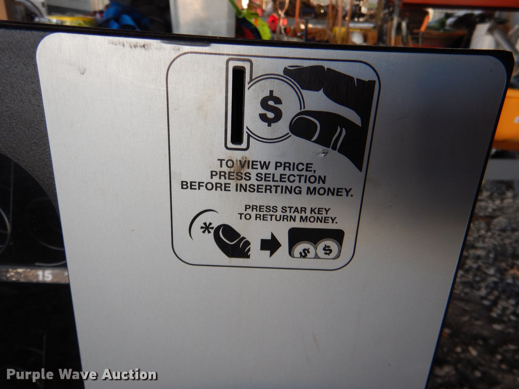 Wittern 3549 table top vending machine in Topeka, KS | Item FS9478 sold