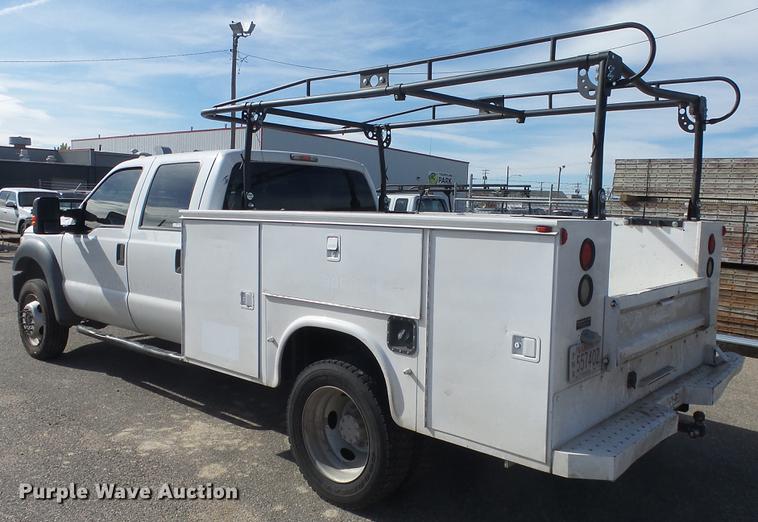 image for item AM9021 2011 Ford F450 Super Duty Crew Cab utility truck