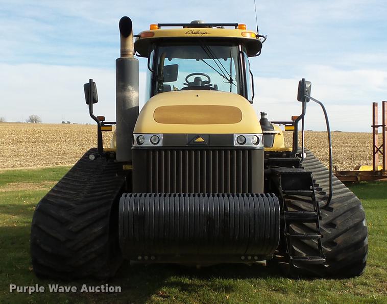 image for item DA3588 2009 Challenger MT865C tractor with tile plow