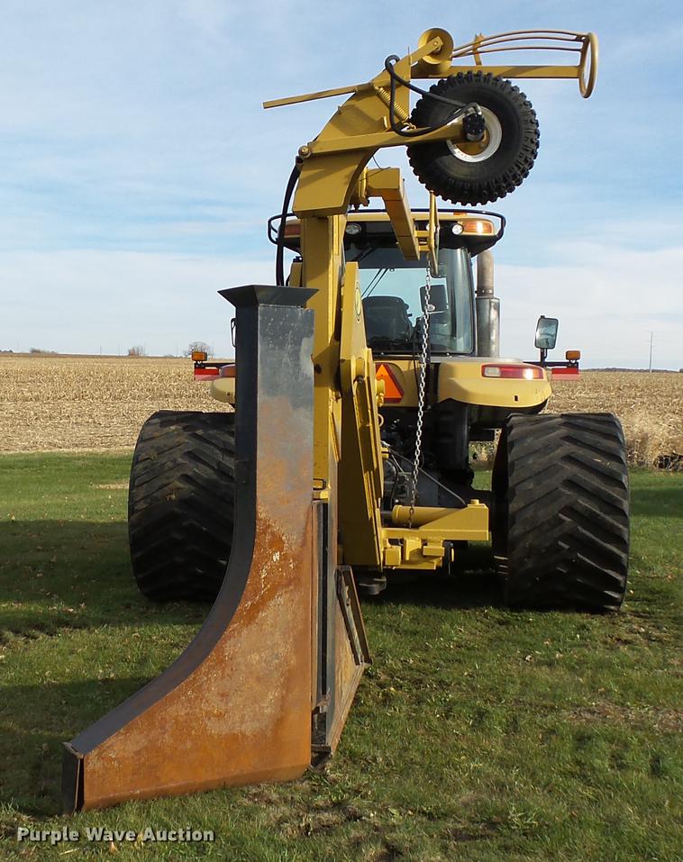 image for item DA3588 2009 Challenger MT865C tractor with tile plow