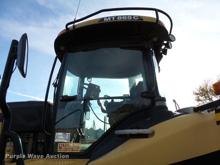 image for item DA3588 2009 Challenger MT865C tractor with tile plow