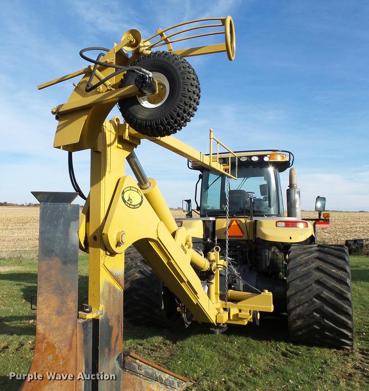 image for item DA3588 2009 Challenger MT865C tractor with tile plow