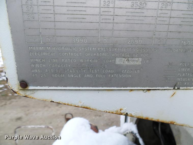 image for item DB2056 1996 International 4700 bucket truck