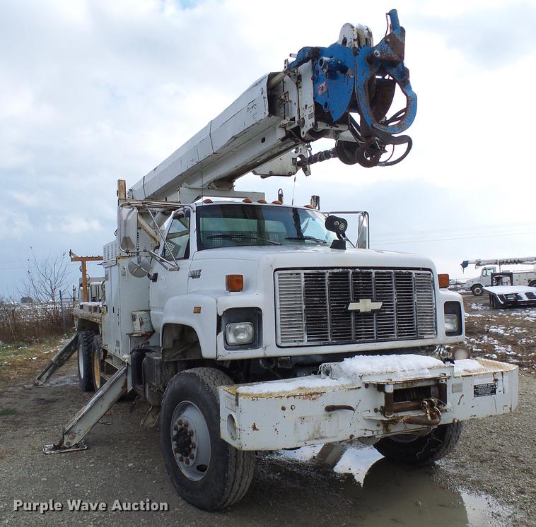 image for item DB2060 1994 Chevrolet Kodiak digger derrick truck