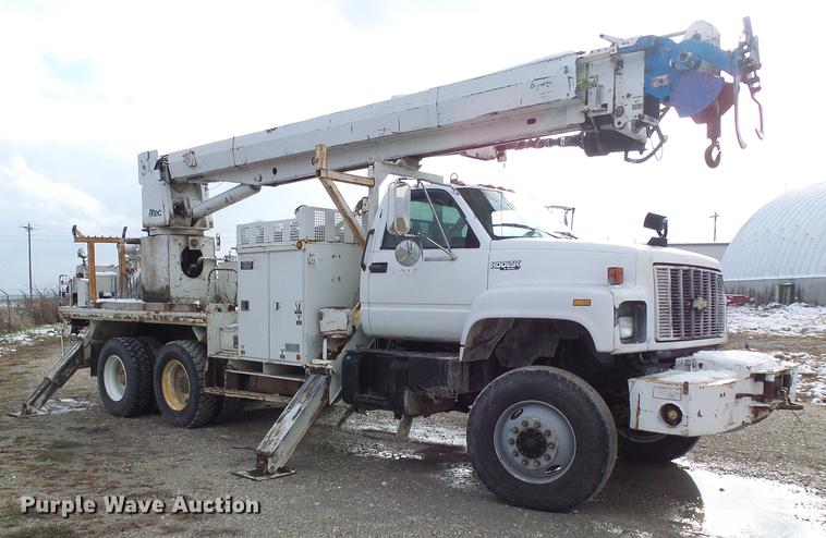image for item DB2060 1994 Chevrolet Kodiak digger derrick truck