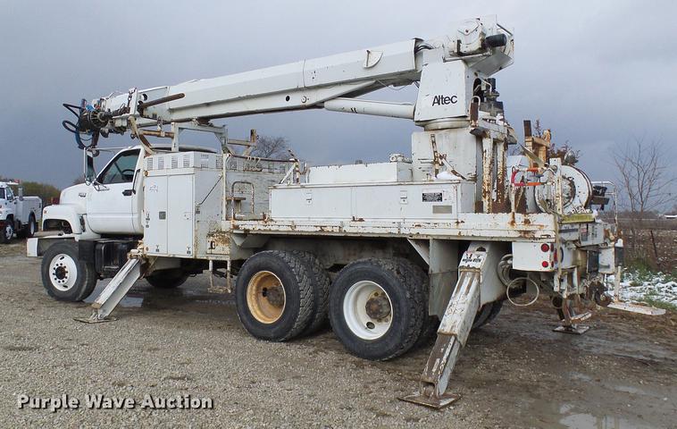 image for item DB2060 1994 Chevrolet Kodiak digger derrick truck