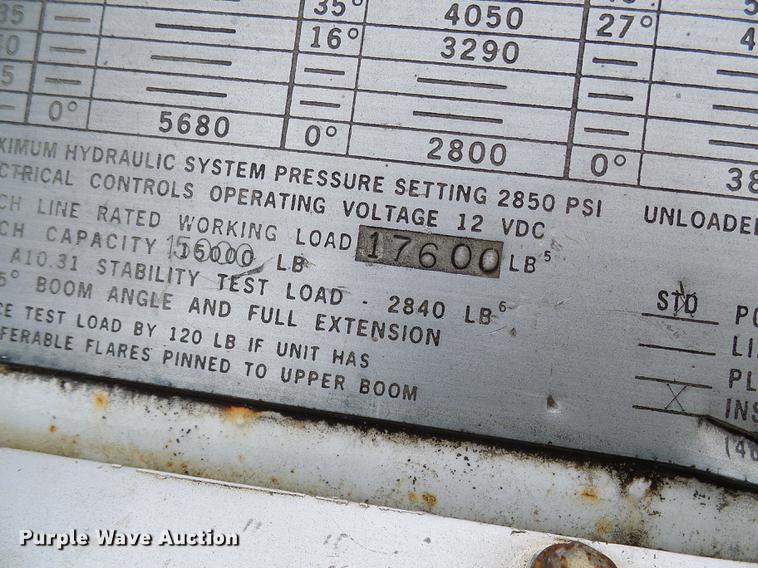 image for item DB2060 1994 Chevrolet Kodiak digger derrick truck