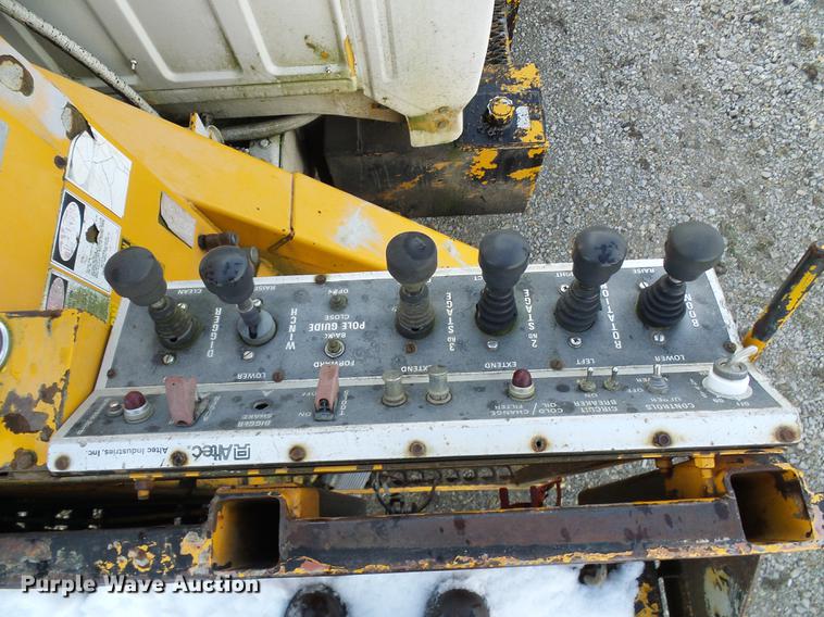 image for item DB2062 1989 Ford F800 digger derrick truck