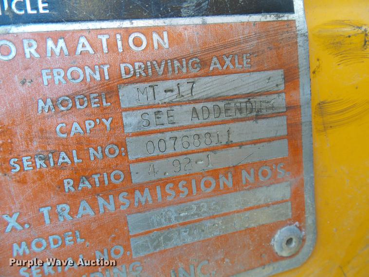 image for item DB2062 1989 Ford F800 digger derrick truck