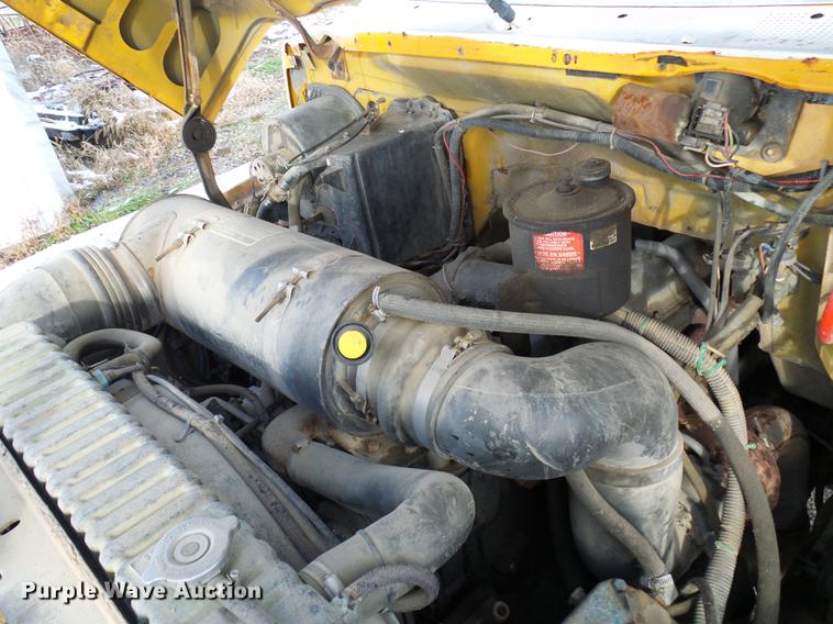 image for item DB2062 1989 Ford F800 digger derrick truck