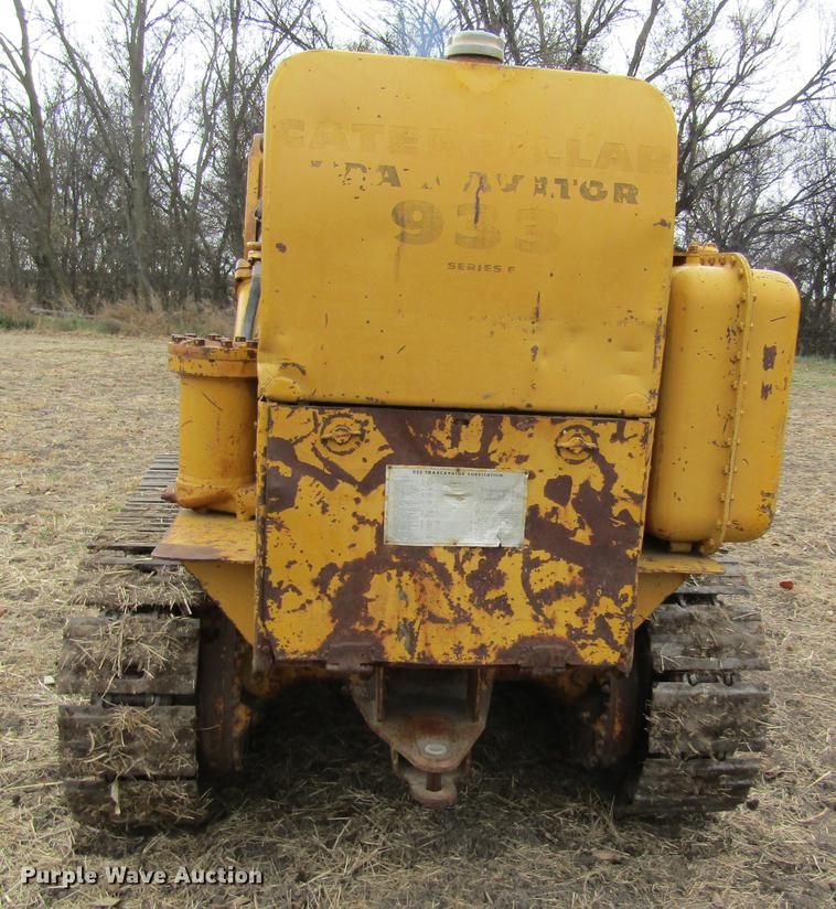 image for item DB4906 1963 Caterpillar 933F track loader