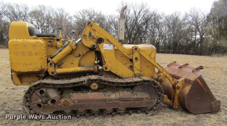 image for item DB4906 1963 Caterpillar 933F track loader
