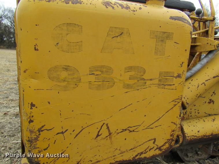 image for item DB4906 1963 Caterpillar 933F track loader