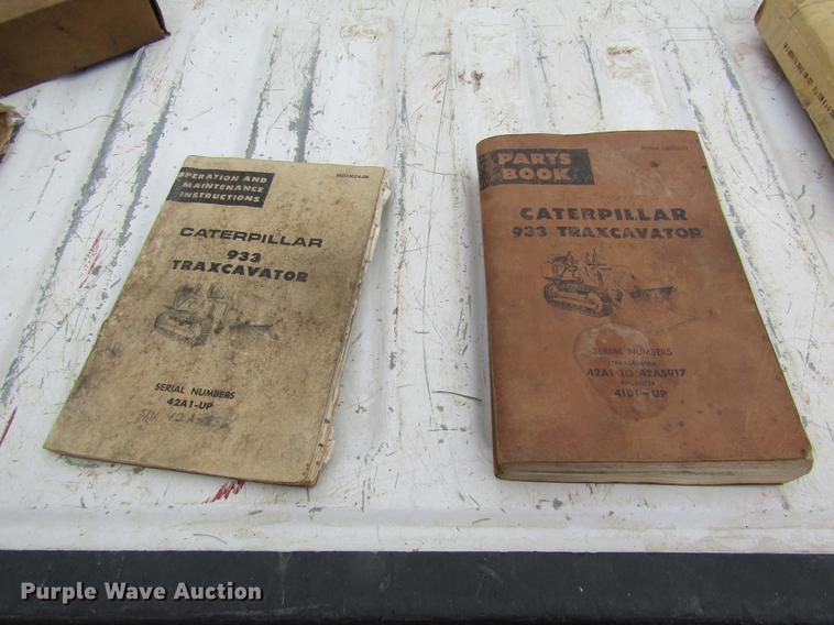 image for item DB4906 1963 Caterpillar 933F track loader