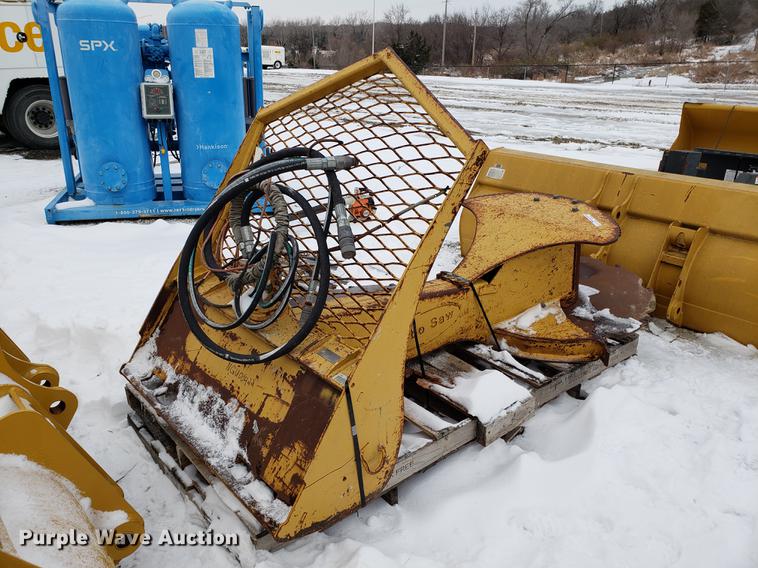 Skid steer turbo saw in Kansas City, MO Item DB9469 sold Purple Wave