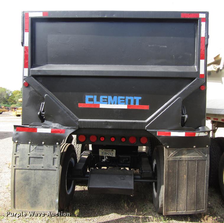 image for item DC0082 2002 Clement RKHL2625 end dump trailer