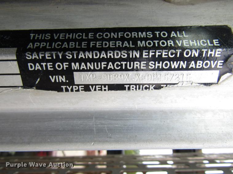 image for item DC0086 1983 Peterbilt 369 semi truck