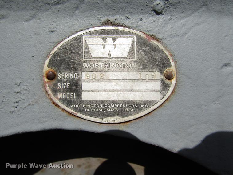 image for item DC0089 Worthington RollAir 200 air compressor