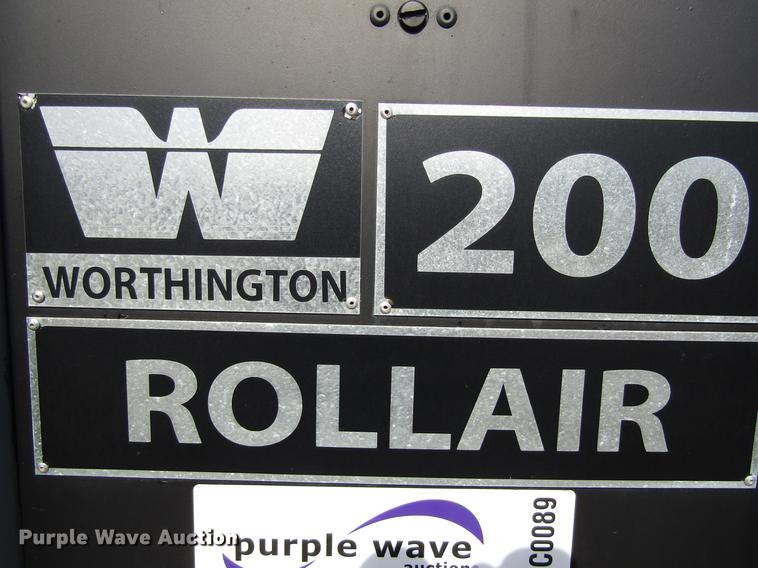 image for item DC0089 Worthington RollAir 200 air compressor