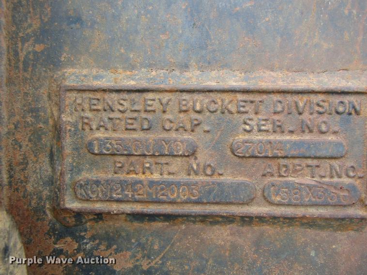 image for item DC0102 Excavator bucket