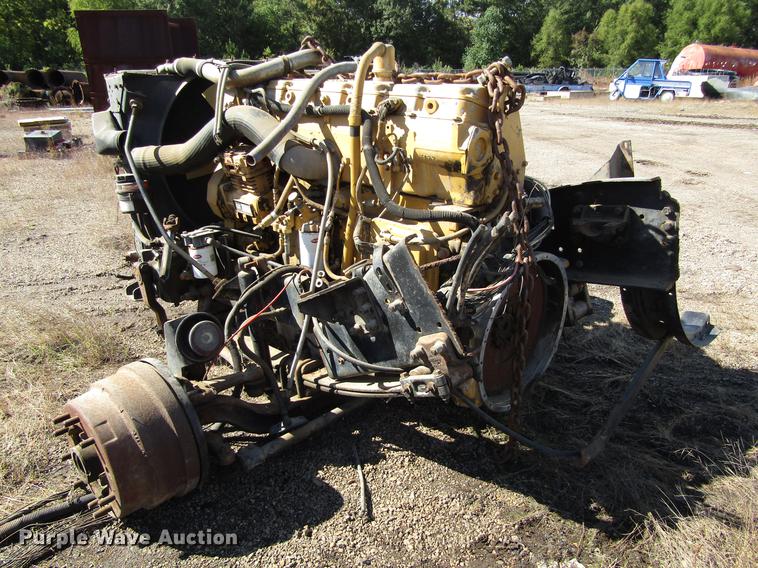 image for item DC0119 1995 Caterpillar 3406 six cylinder diesel engine