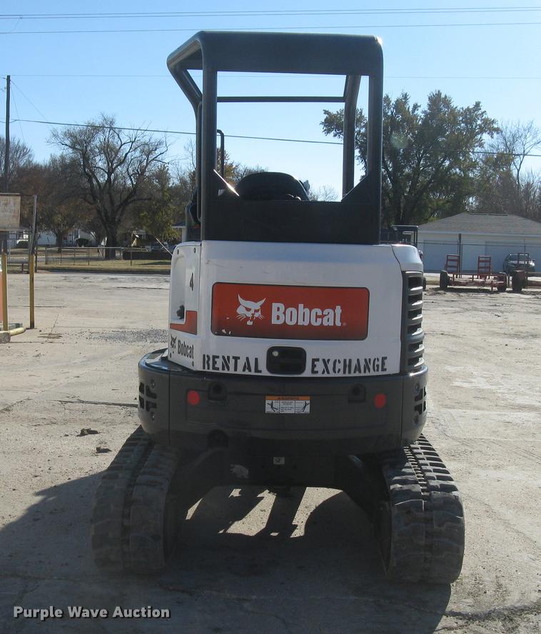 image for item DC1328 2016 Bobcat E26 mini excavator