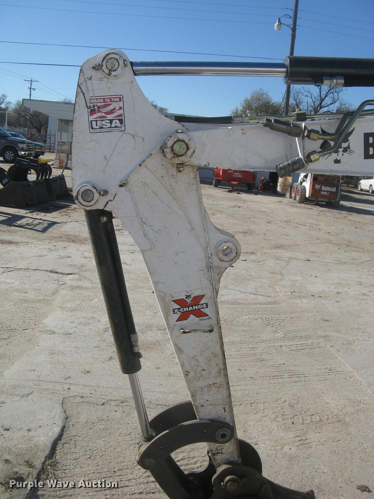 image for item DC1328 2016 Bobcat E26 mini excavator