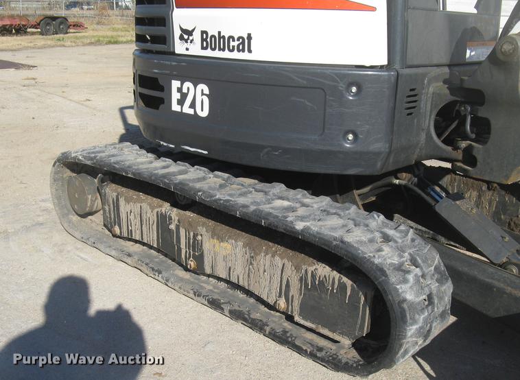 image for item DC1328 2016 Bobcat E26 mini excavator