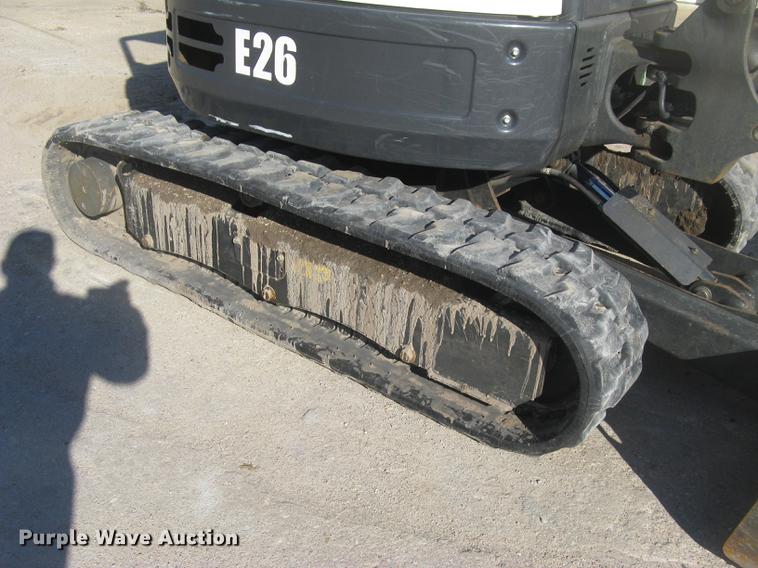 image for item DC1328 2016 Bobcat E26 mini excavator