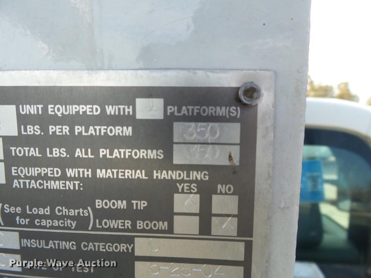 image for item DD2434 2011 Ford F550 bucket truck