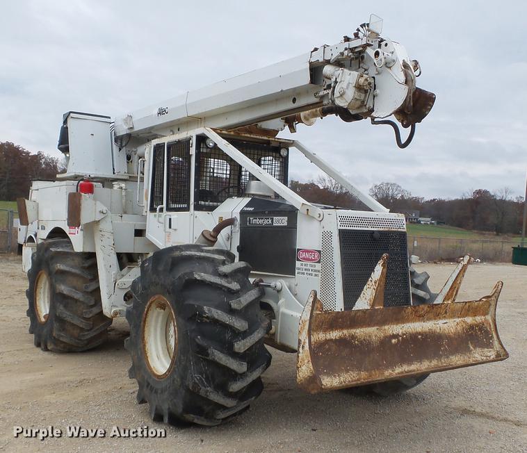 image for item DD2451 1992 Timberjack 380C skidder with digger derrick
