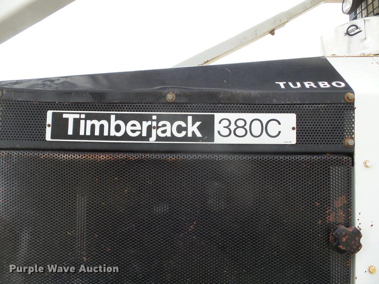 image for item DD2451 1992 Timberjack 380C skidder with digger derrick