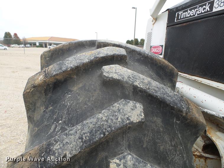 image for item DD2451 1992 Timberjack 380C skidder with digger derrick