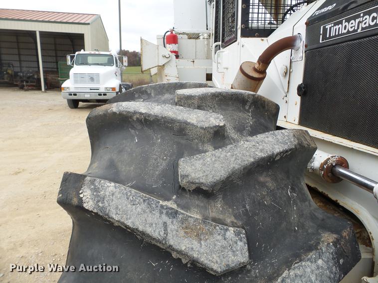 image for item DD2451 1992 Timberjack 380C skidder with digger derrick